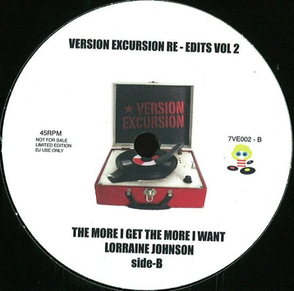 Mielle / Lorraine Johnson : Version Excursion Re-Edits Vol 2 (7", Ltd, Promo, Unofficial)