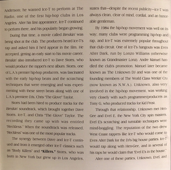 Ice-T : The Classic Collection (CD, Comp)