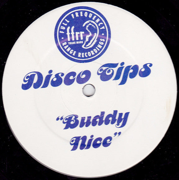 Disco Tips : Buddy Nice (12", S/Sided, Promo)