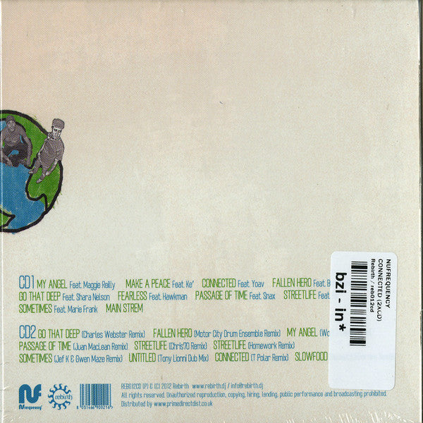 NUfrequency : Connected (2xCD, Comp)