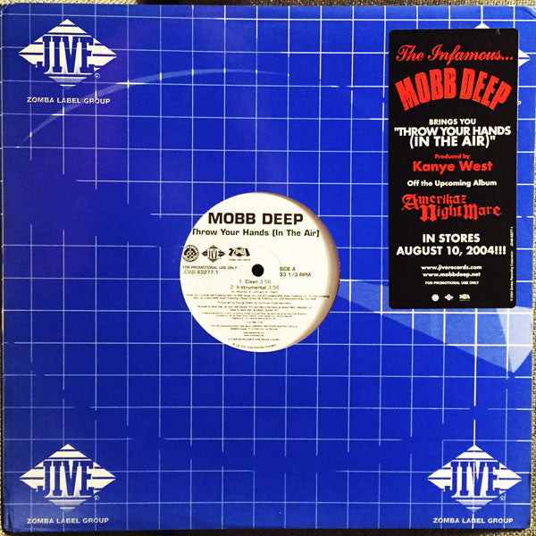 Mobb Deep : Throw Your Hands (In The Air) (12", Promo)