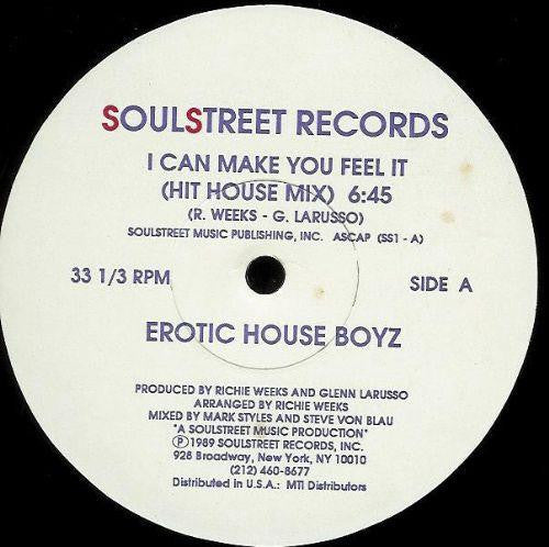 Erotic House Boyz : I Can Make You Feel It (12")