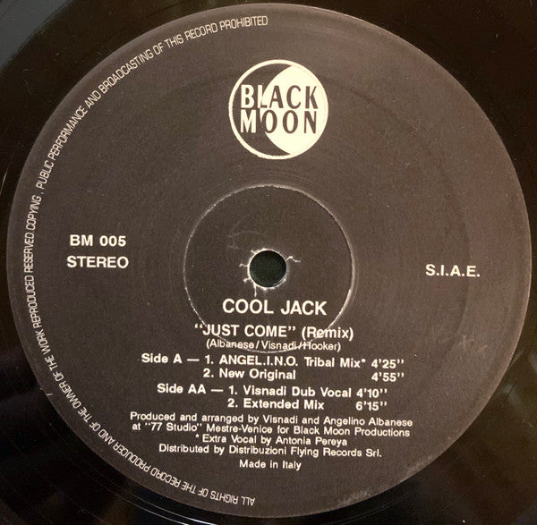 Cool Jack : Just Come (Remix) (12")