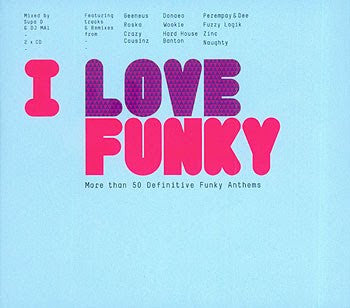 Various : I Love Funky (2xCD, Mixed)