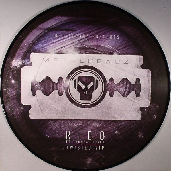 Rido Ft. Thomas Oliver (4) : Twisted (VIP) (12", S/Sided, Ltd, Pic)