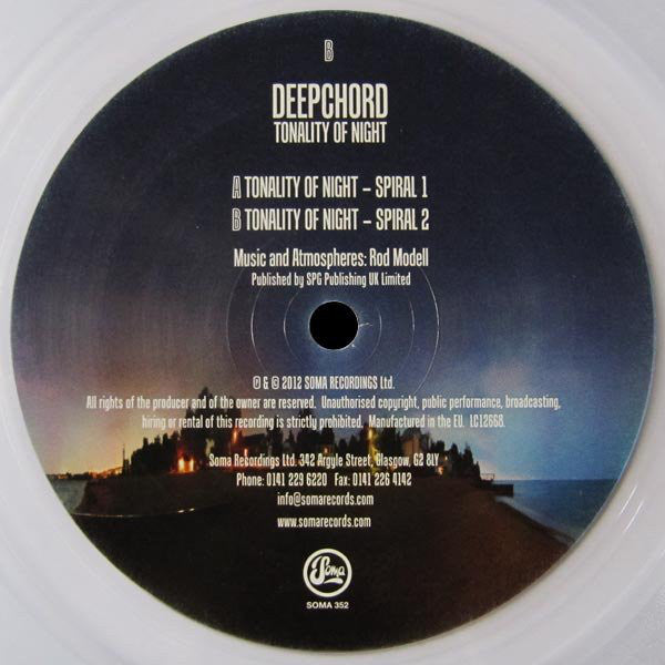 Deepchord : Tonality Of Night (12", Cle)
