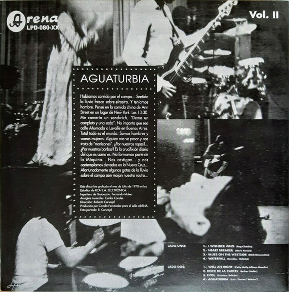 Aguaturbia : Vol. II (LP, Album, RE)