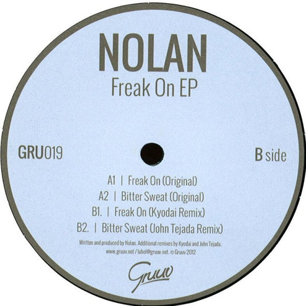 Nolan (5) : Freak On EP (12", EP)