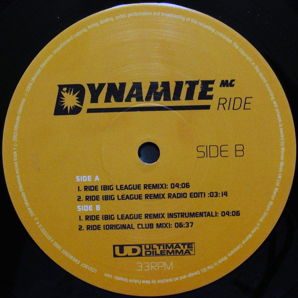 Dynamite MC : Ride (12")