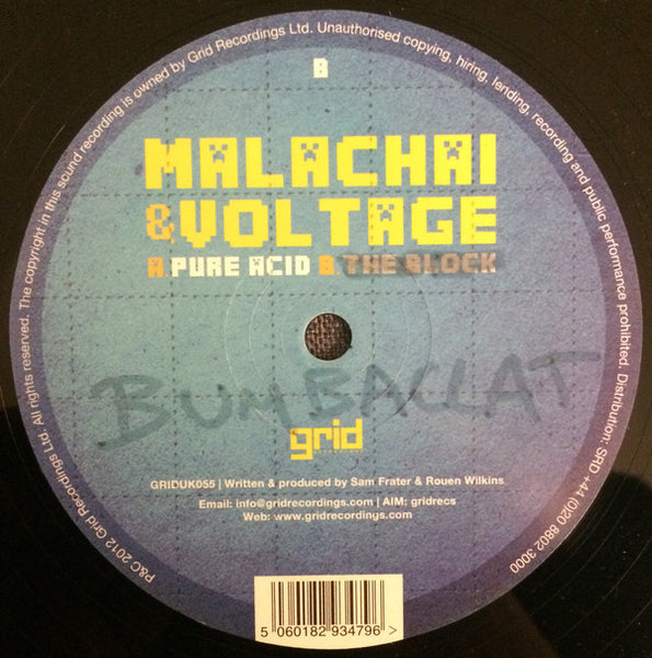 Malachai & Voltage : Pure Acid E.P (2x12", EP)