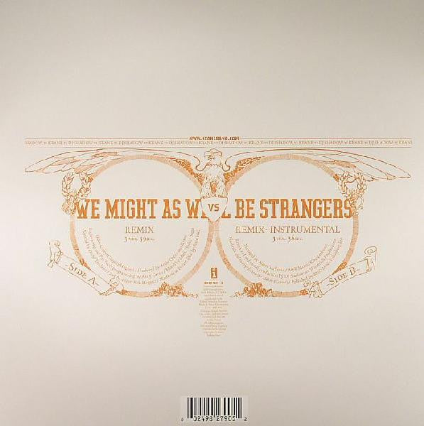 DJ Shadow vs. Keane : We Might As Well Be Strangers (10", Single)
