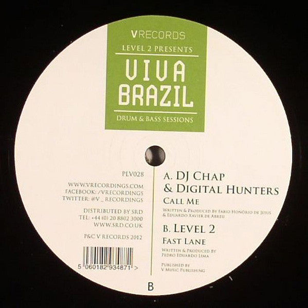 Various : Level 2 Presents Viva Brazil (2x12", EP)