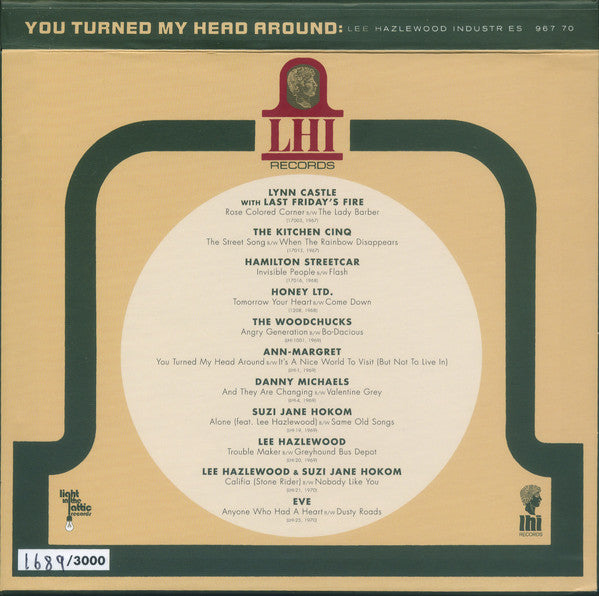 Various : You Turned My Head Around: Lee Hazlewood Industries 1967-70 (11x7", RE, RM + Box, RSD, Ltd, Num + Comp)