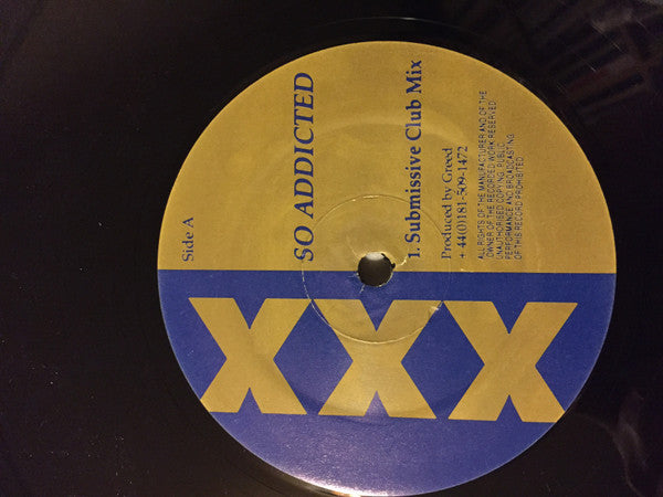 XXX (2) Featuring Eliza : So Addicted (12")