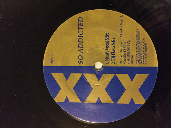 XXX (2) Featuring Eliza : So Addicted (12")