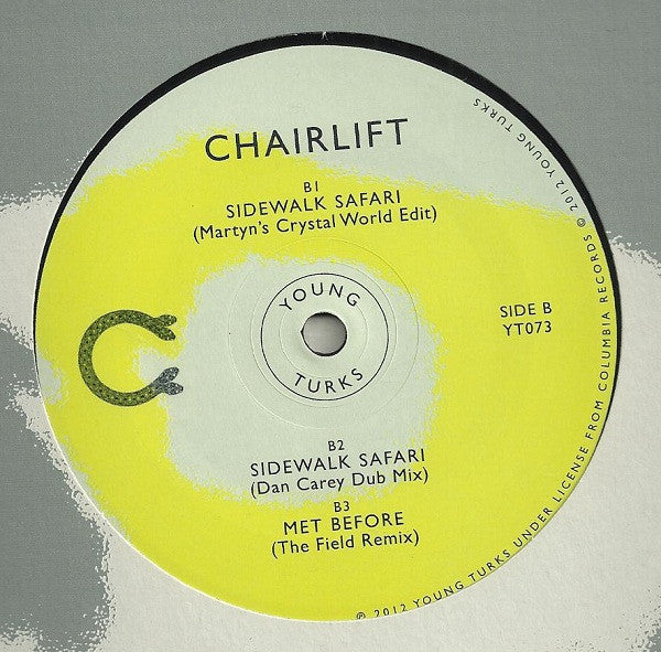 Chairlift : Chairlift At 6:15 (12")