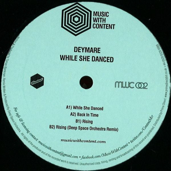 Deymare : While She Danced (12")