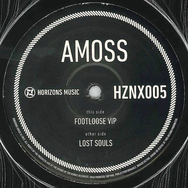 Amoss : Footloose (VIP) / Lost Souls (12")