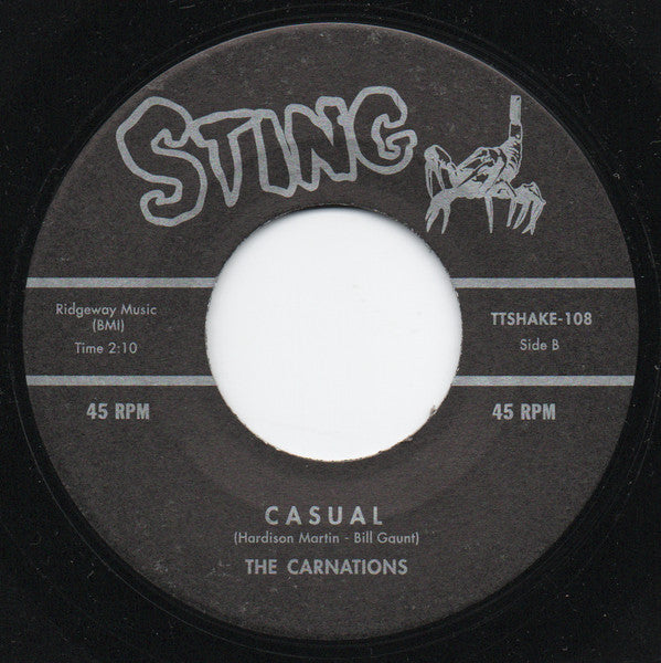 The Carnations : Scorpion / Casual (7", Single)