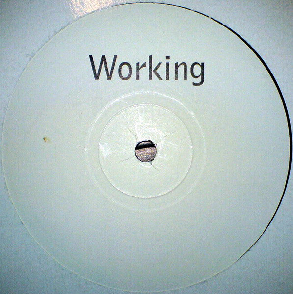 David McAlmont : Working (12", W/Lbl)