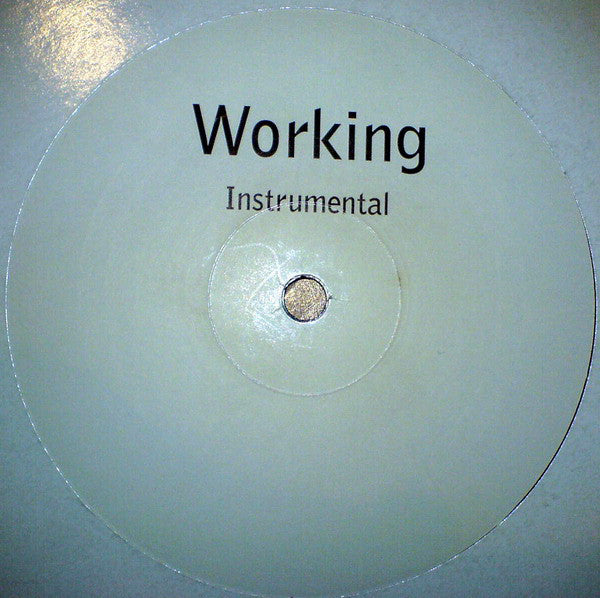 David McAlmont : Working (12", W/Lbl)