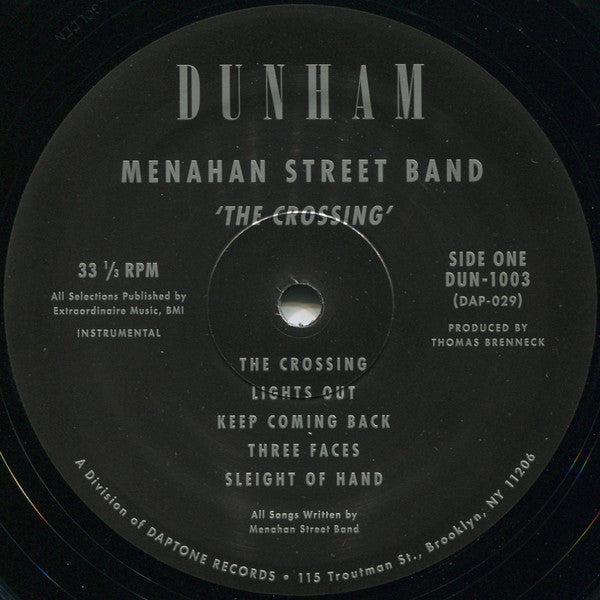 Menahan Street Band : The Crossing (LP, Album)