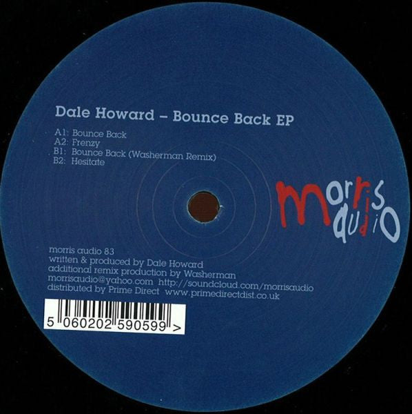 Dale Howard : Bounce Back EP (12", EP)