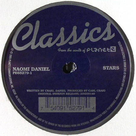 Naomi Daniel : Feel The Fire / Stars (12")