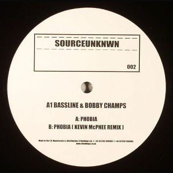 A1 Bassline & Bobby Champs : Phobia (12")