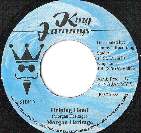 Morgan Heritage : Helping Hand (7")