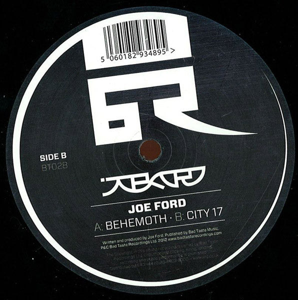 Joe Ford (2) : Behemoth / City 17 (12")