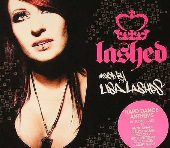 Lisa Lashes : Lashed (2xCD, Comp, Mixed)