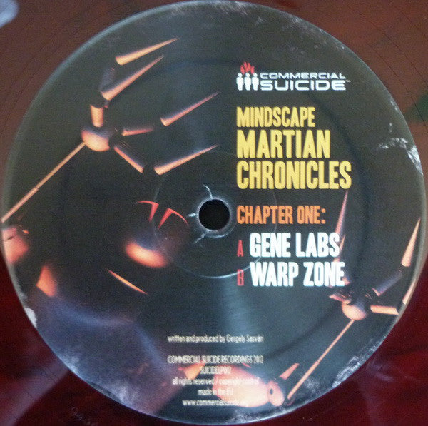 Mindscape (2) : Martian Chronicles (A Dangerous Adventure) (2x12", EP, Ltd, Col)