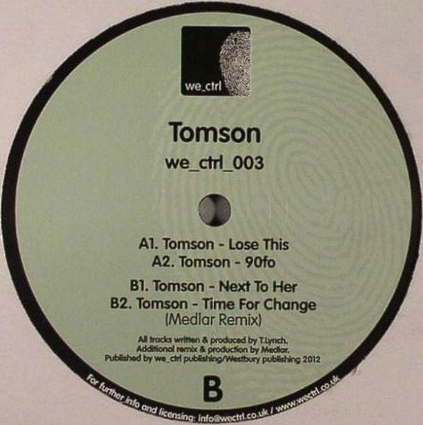 Tomson (4) : we_ctrl_003 (12")