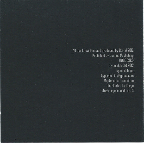 Burial : Truant / Rough Sleeper (CD, EP)