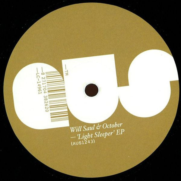 Will Saul & October : Light Sleeper EP (12", EP)