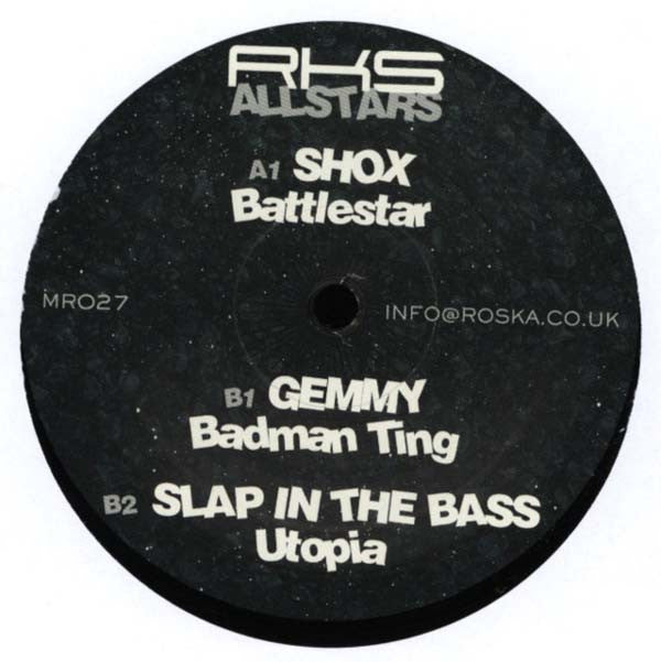Shox / Gemmy (2) / Slap In The Bass : RKS Allstars Vol. 4 (12")