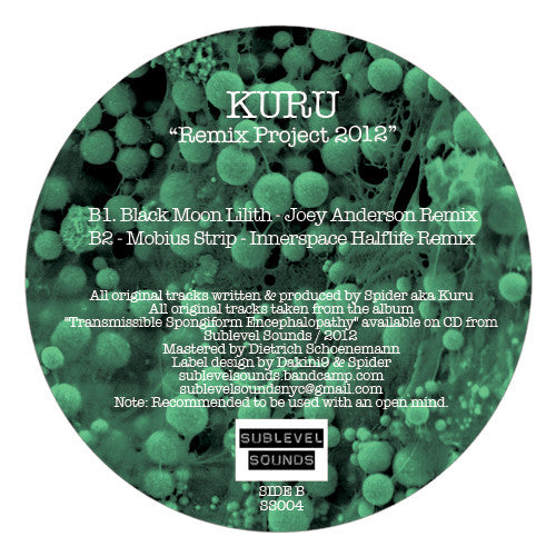 Kuru (6) : Kuru Remix Project 2012 (12", EP)