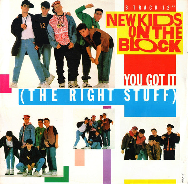 New Kids On The Block : You Got It (The Right Stuff) (12", Single, RE)