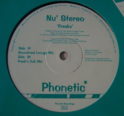 Nu' Stereo : Freaks (Disc 2) (12")