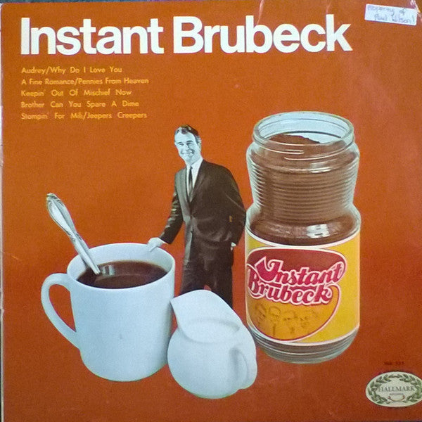 Dave Brubeck : Instant Brubeck (LP, Album, Mono, RE)