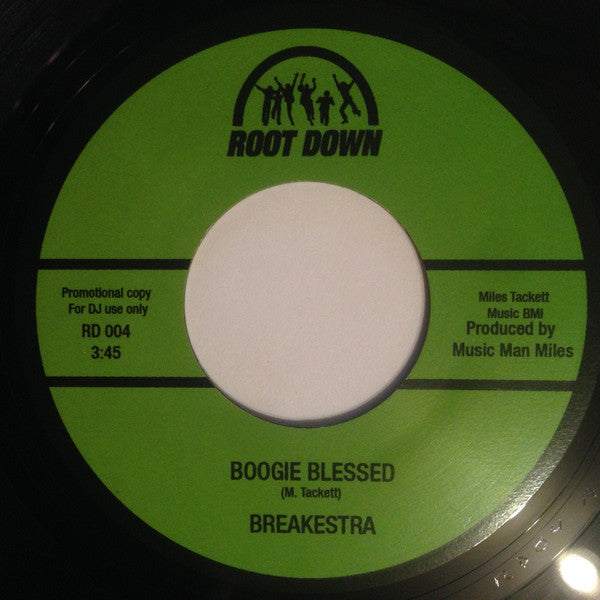 Breakestra : Boogie Blessed (7", Promo)