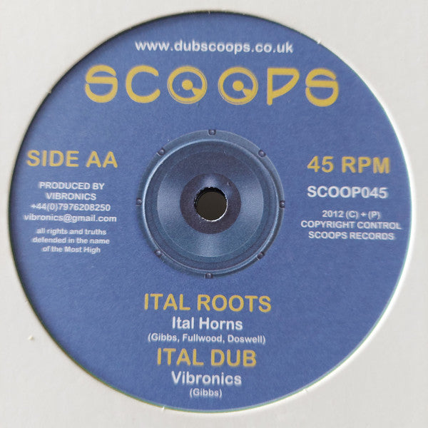 Kyle Sicarius / Ital Horns / Vibronics : Babylon Never Keep Us Down / Babylon Dub / Ital Roots / Ital Dub (10")