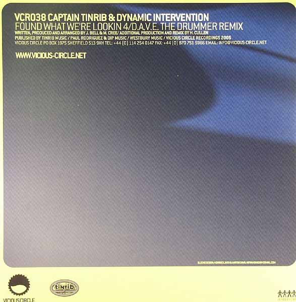 Captain Tinrib & Dynamic Intervention : Found What We're Lookin 4 (12")