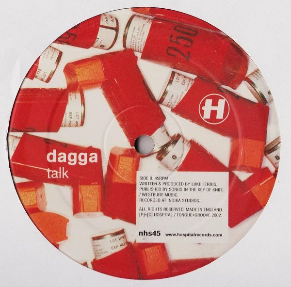 Dagga : Laughing Gas / Talk (12")