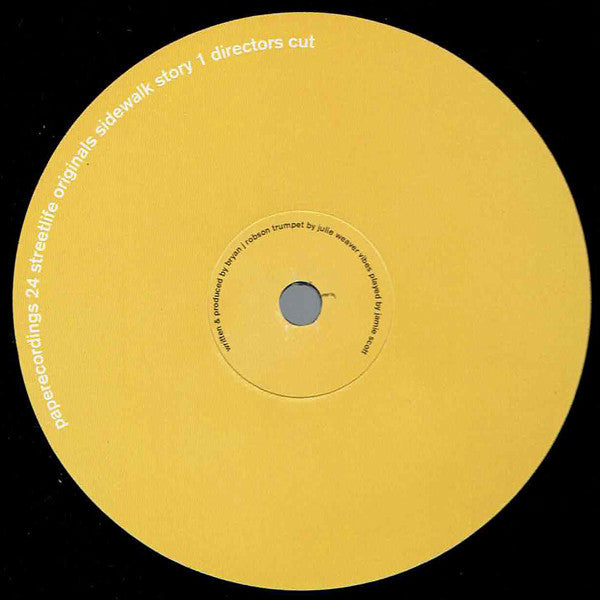 Streetlife Originals : Sidewalk Story (12")