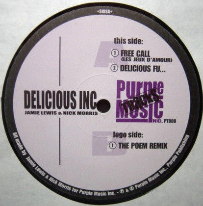 Delicious Inc. : Free Call (Les Jeux D'Amour) (12")