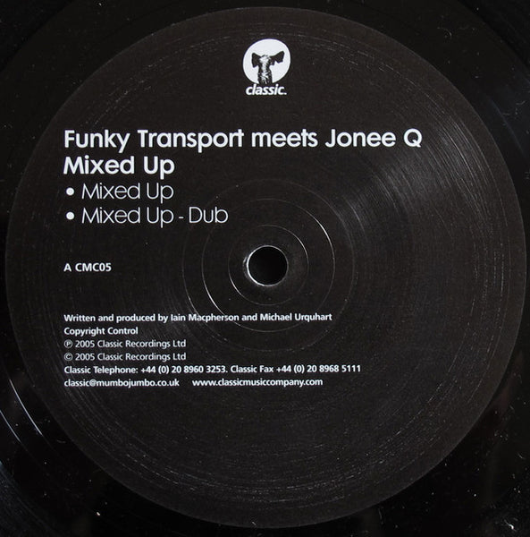 Funky Transport Meets JoneeQ : Mixed Up (12")