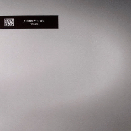Andrey Zots : Not So Secret Diary  (12", Ltd)