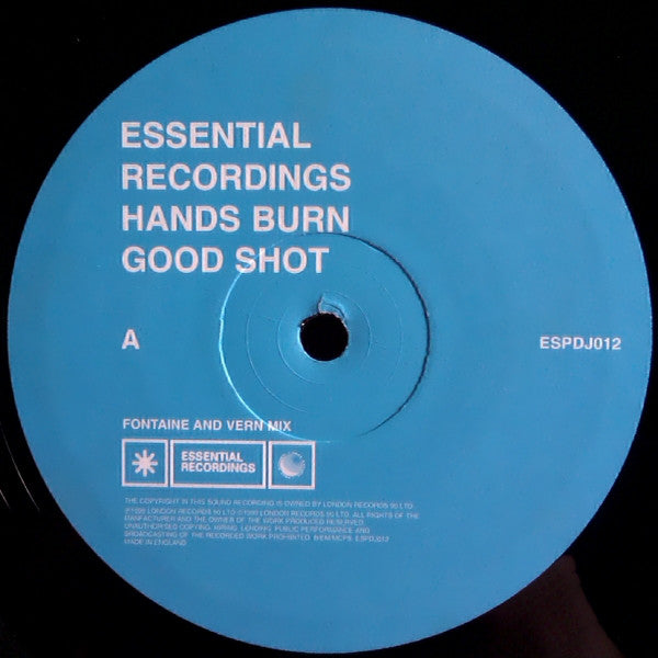 Hand's Burn : Good Shot (12", Promo)